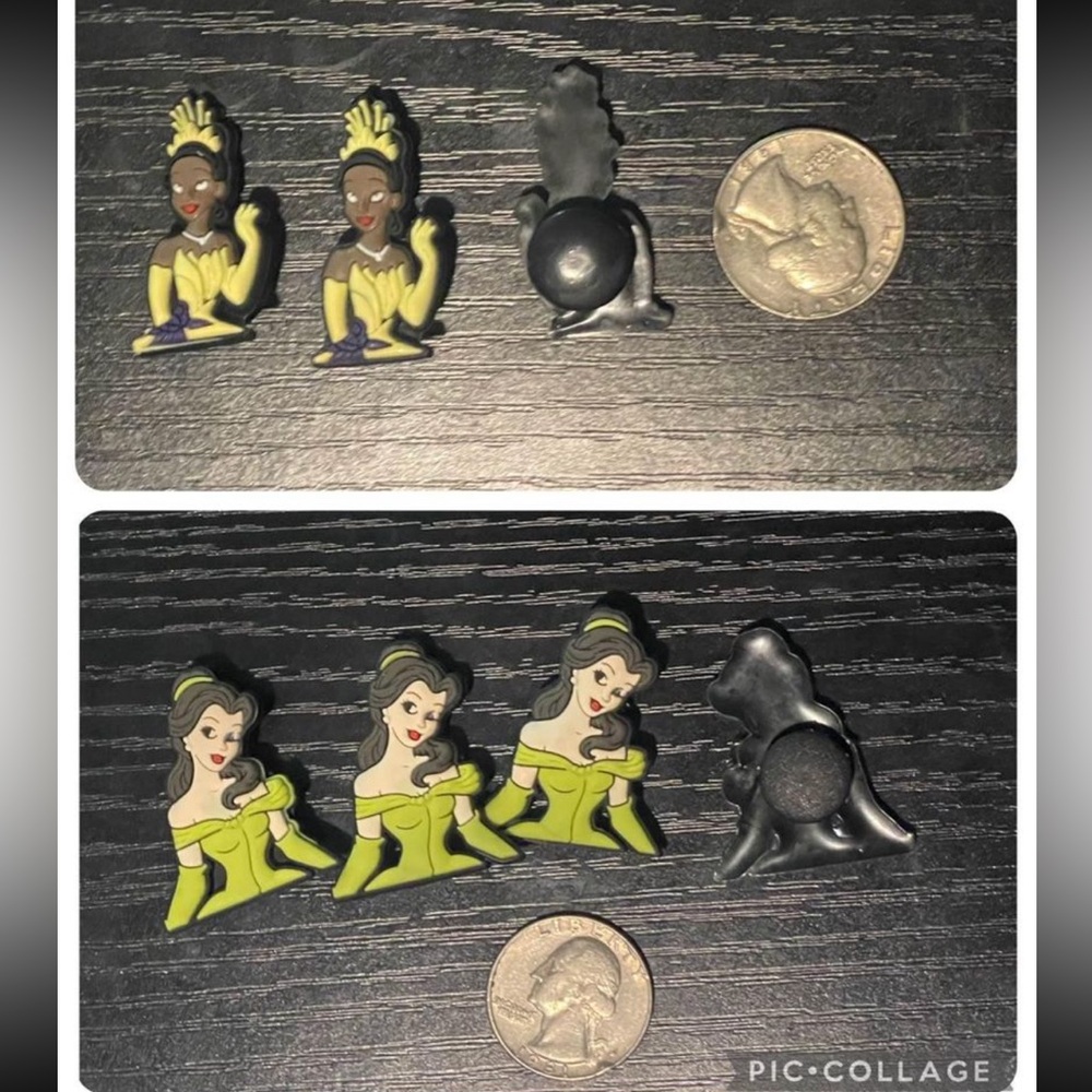RESERVED FB Disney Princesses Shoe Croc Style Embellishments - Picture 6 of 9